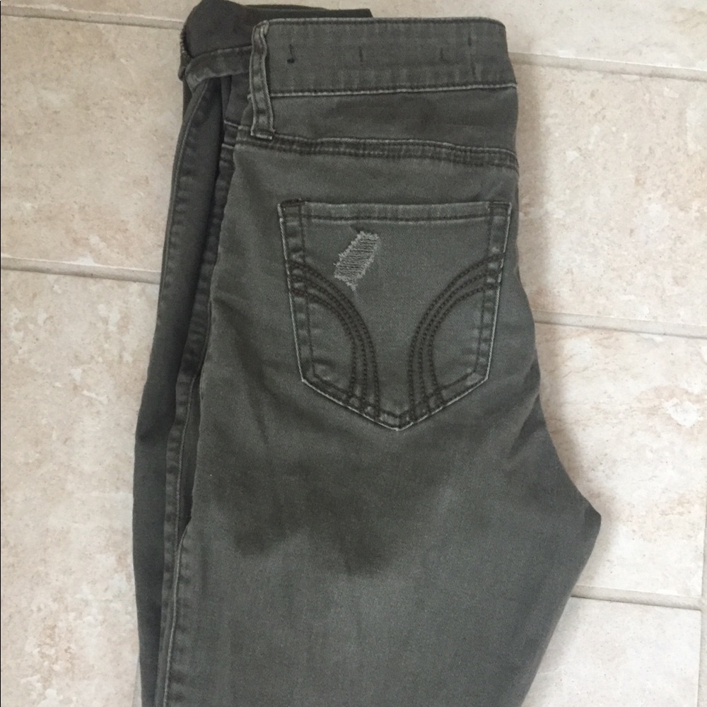 Siege Color Hollister Jeans
